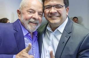 Presidente Lula e governador Rafael Fonteles (Foto: Reprodução/redes sociais)