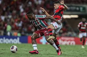 Flamengo sai na frente do Fluminense na final do Carioca (Foto: Marcelo Gonçalves/ F. C.)