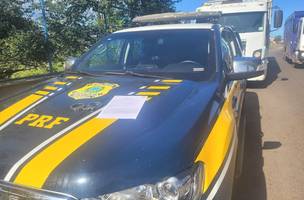 Motorista que não pagou pensão alimentícia é preso no Piauí (Foto: PRF/Divulgação)