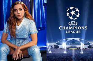 Anitta se apresenta na final da Champions League 2023 (Foto: Divulgação)