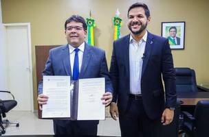 A nova Lei foi sancionada antes de o governador embarcar para Brasília (Foto: Reprodução)