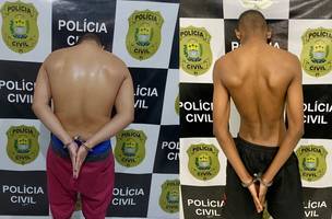 Suspeitos presos pela Polícia Civil (Foto: Divulgação/PC-PI)