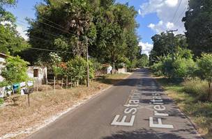 Estrada da Cacimba Velha (Foto: Reprodução / Google Street View)