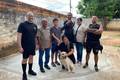 Cadela se aposenta após 8 anos de serviço na PMPI e ganha novo lar em Teresina