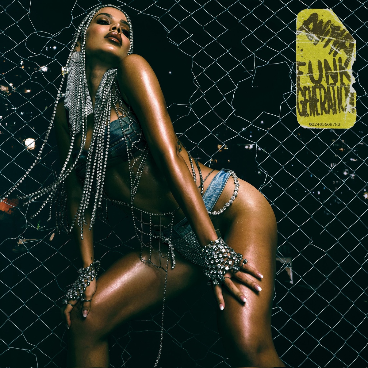 Capa do sexto álbum de estúdio de Anitta, “Funk Generation”