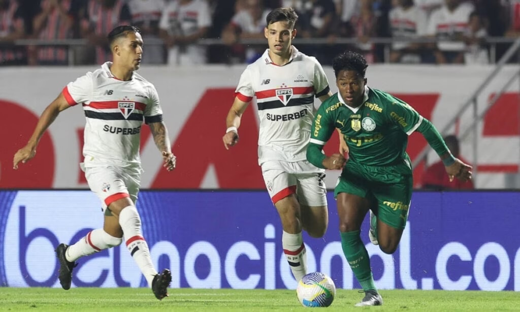 São Paulo e Palmeiras se enfrentaram pela 4ª rodada do Brasileirão