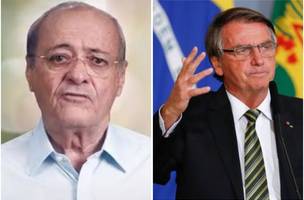 Silvio Mendes e Jair Bolsonaro (Foto: Reprodução)