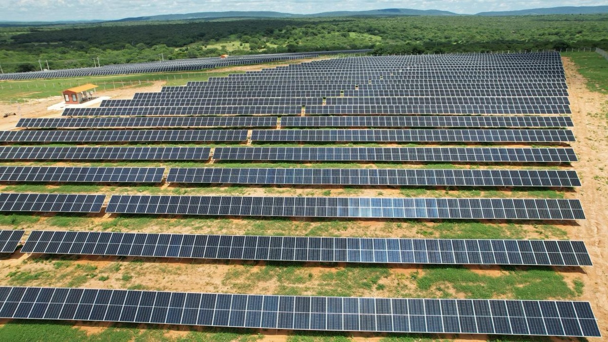 Usina fotovoltaica da Hy Brazil, uma das geradoras da FIT Energia.