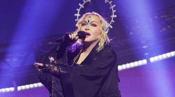 Madonna durante a The Celebration Tour (Foto: Kevin Mazur/WireImage for Live Nation)