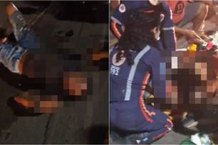 Motociclistas batem de frente e ficam gravemente feridos em Timon