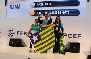 Medalhas do Piauí nos Jogos Fenae (Foto: -)