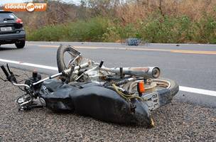 Motociclista morre em colisão na BR 407 no interior do Piauí (Foto: -)