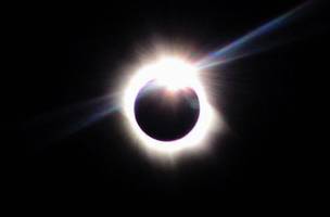 Eclipse solar amanhã só poderá ser visto em regiões remotas (Foto: -)