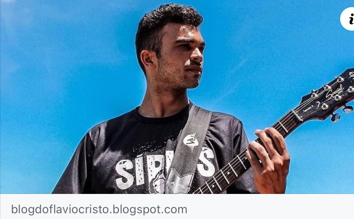 Guitarrista da banda parnaibana Sirius, Marheus morava no Bairro Piauí em Parnaíba.