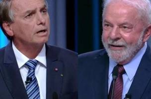 Jair Messias Bolsonaro e Luís Inácio Lula da Silva (Foto: Reprodução/TV Globo)