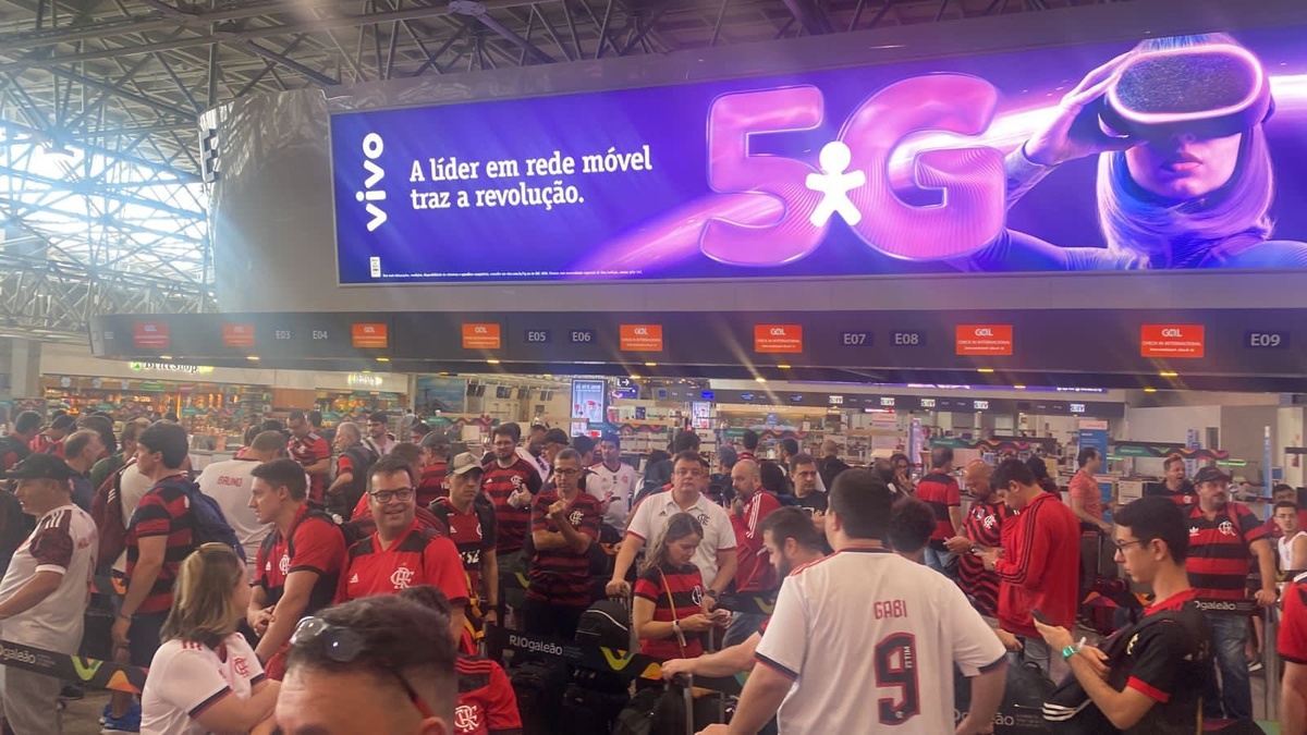 Torcedores do Flamengo estão impedidos de embarcar para a final da Libertadores