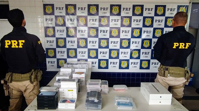 169 produtos eletrônicos importados ilegalmente