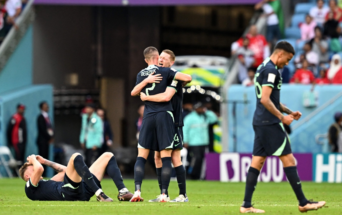 Austrália vence a Tunísia por 1 a 0 na Copa do Mundo