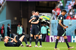Austrália vence a Tunísia por 1 a 0 na Copa do Mundo (Foto: Reprodução/Twitter/Fifa)