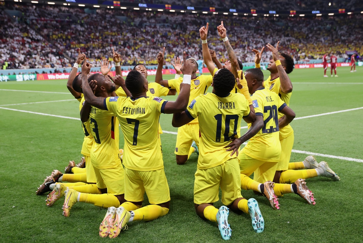 Equador vence Catar na abertura da Copa do Mundo de 2022