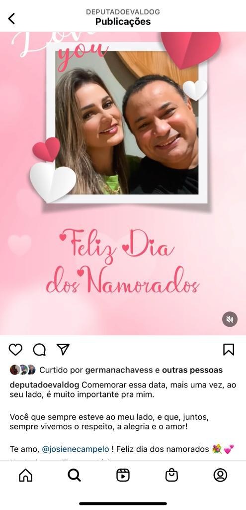 Foi por amor! Futura presidente da Fundespi é da cota do deputado Evaldo Gomes