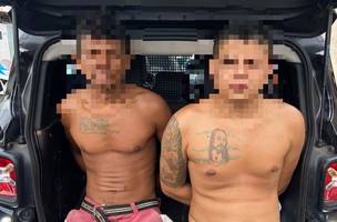 Força-tarefa prende homens condenados por homicídio (Foto: SSP/Divulgação)