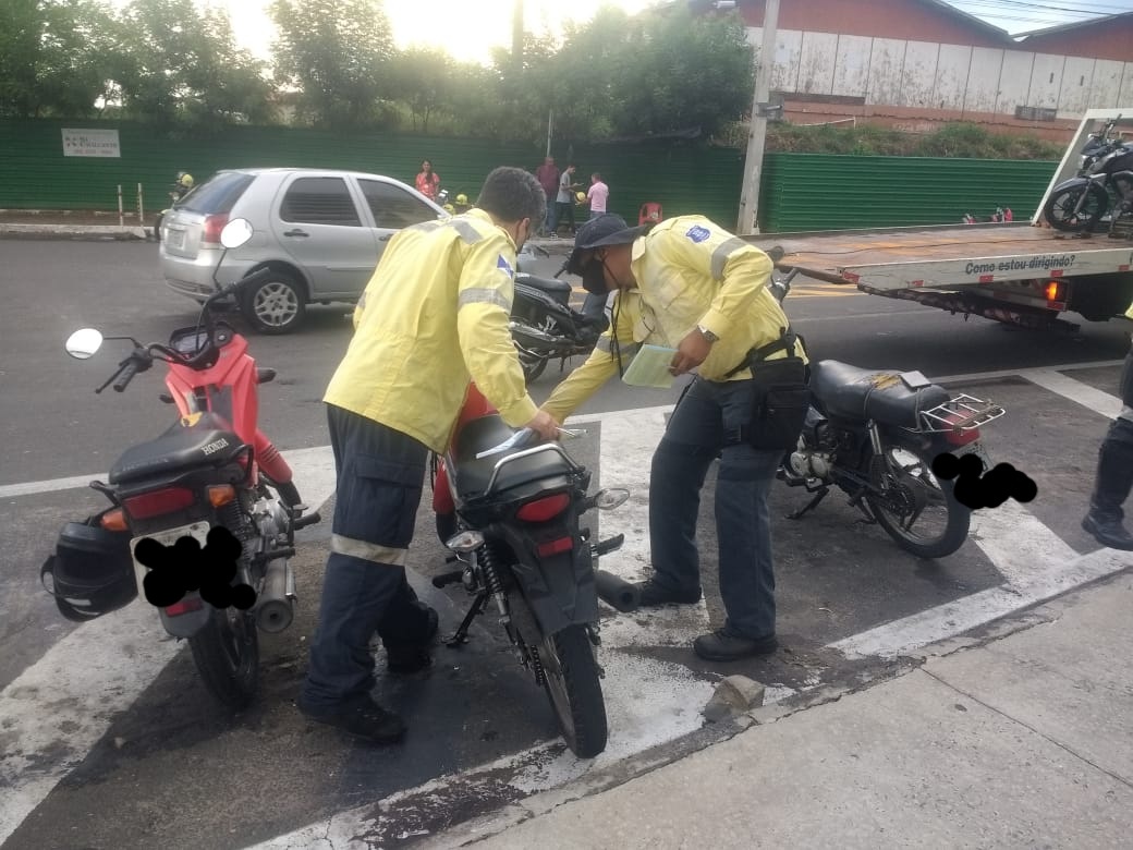Guarda Civil e Strans recuperam moto roubada em Teresina