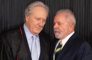 Lewandowski  e Lula (Foto: Igo Estrela/Metrópoles)
