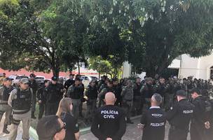 Mais de 700 policiais garantem segurança durante aplicação do Enem 2022 (Foto: SSP/Divulgação)