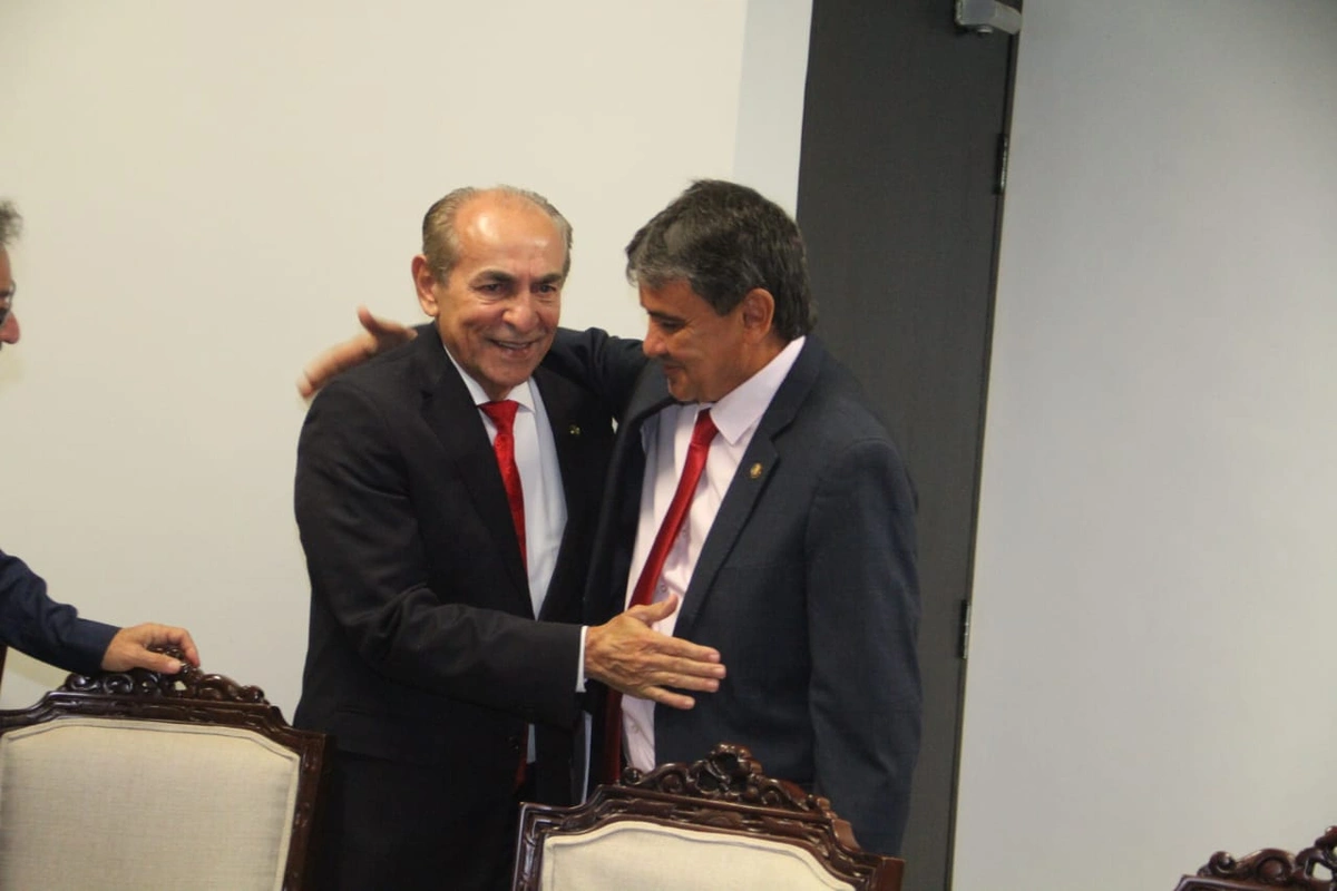 Marcelo Castro e Wellington Dias