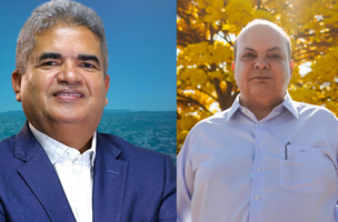Murilo Mascarenhas e Ibaneis Rocha (Foto: Reprodução)