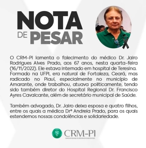Nota de Pesar