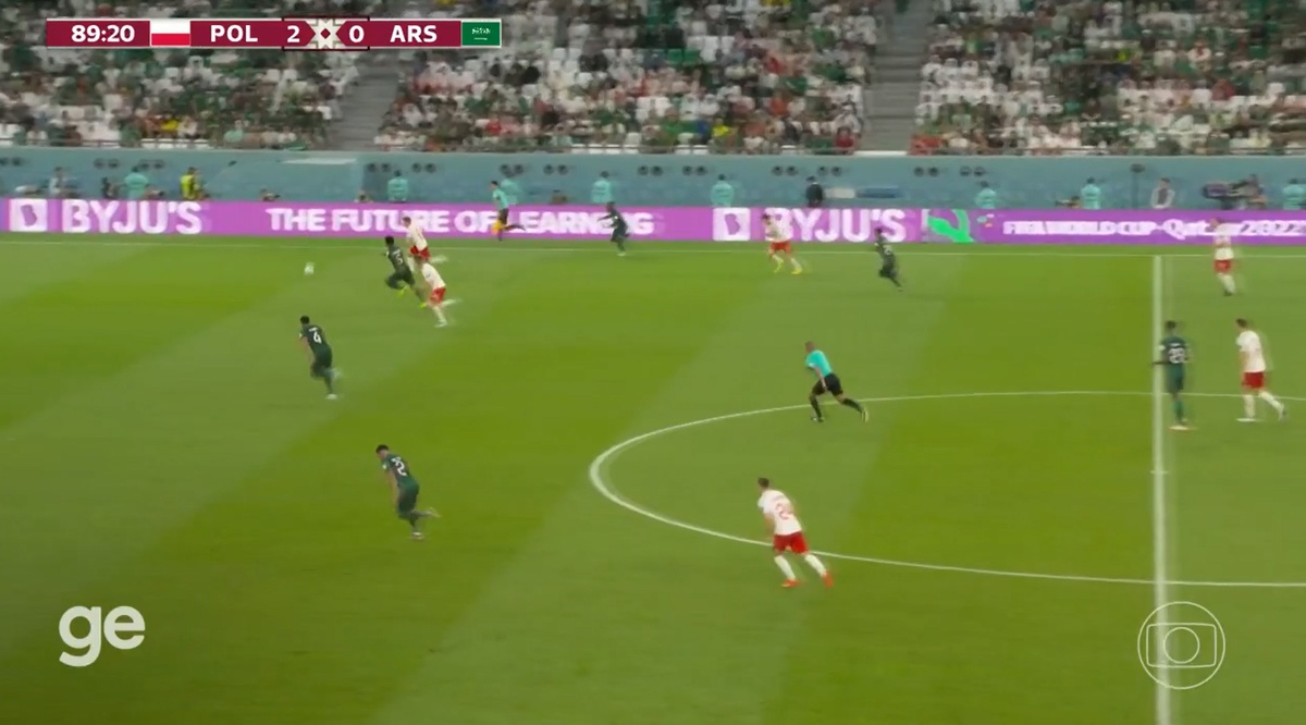 Partida Polônia x Arábia Saudita