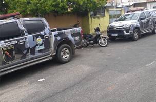 Polícia militar prende 5 suspeitos de praticarem arrastão na zona leste de Teresina (Foto: Divulgação Polícia Militar)