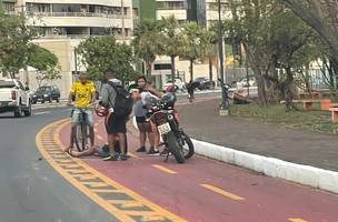 Policial ferido (Foto: Reprodução redes sociais)