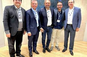 Rafael participa de evento em Londres para ter melhor eficiência da máquina pública (Foto: Reprodução/redes sociais)