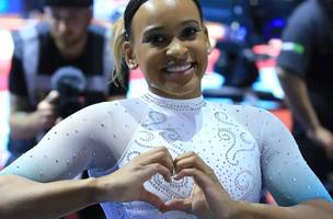 Rebeca Andrade é campeã no Mundial de Ginástica  Rítmica de Liverpool (Foto: CBG)