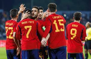 Seleção espanhola (Foto: Reprodução)