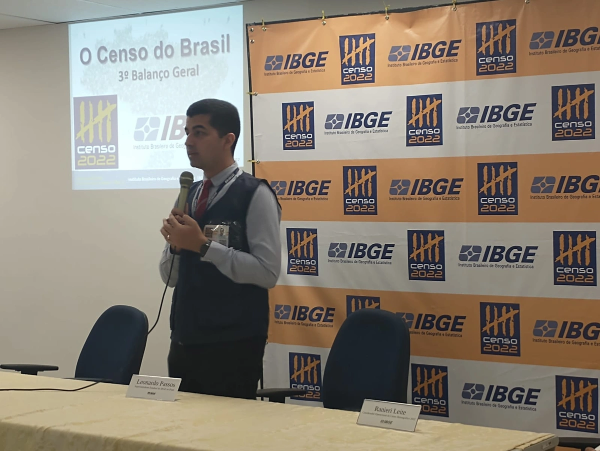 Superintendente do IBGE no Piauí, Leonardo Passos.