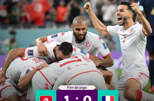 Tunísia vence a França, mas não se classifica (Foto: Reprodução)