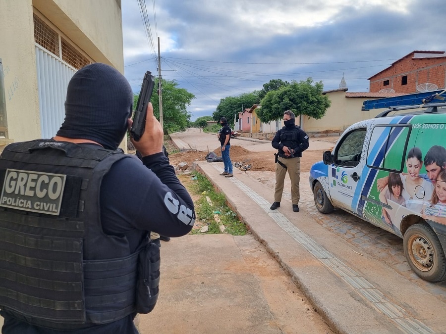 A ação cumpriu mandados de busca e apreensão nas cidades de Pio IX e Fronteiras