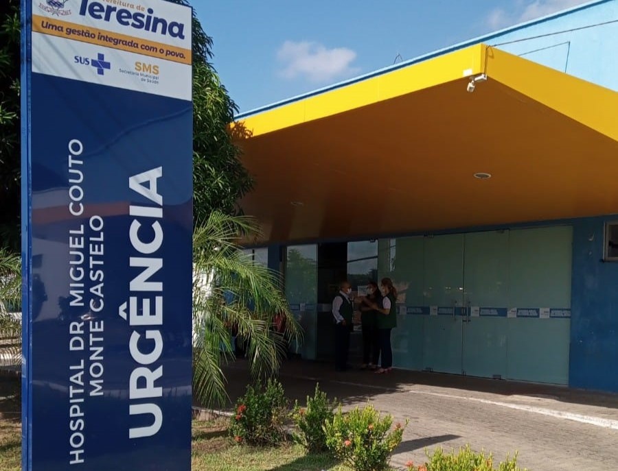 A equipe constatou debastecimento de itens básicos no Hospital Monte Castelo