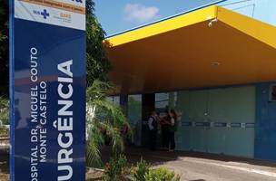 A equipe constatou debastecimento de itens básicos no Hospital Monte Castelo (Foto: Divulgação)