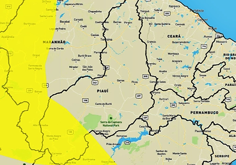 Alerta amarelo