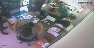 Assalto a um posto de combustível em Parnaíba
