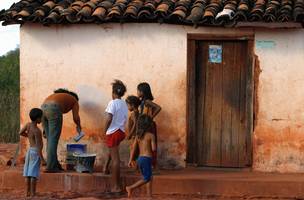 Até Lula diz que acabou a pobreza em Guaribas, mas a cidade continua no mapa da fome (Foto: Foto: U. Dettmar - Agência Brasil)