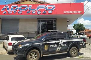 Dono de loja de autopeças é preso novamente por receptação de veículos roubados (Foto: Divulgação)