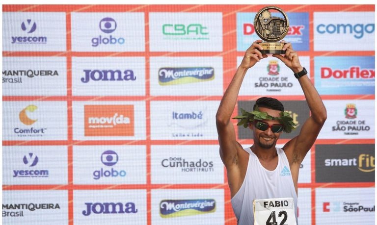 Fábio de Jesus, pelo Brasil, fica em 4º lugar na São Silvestre