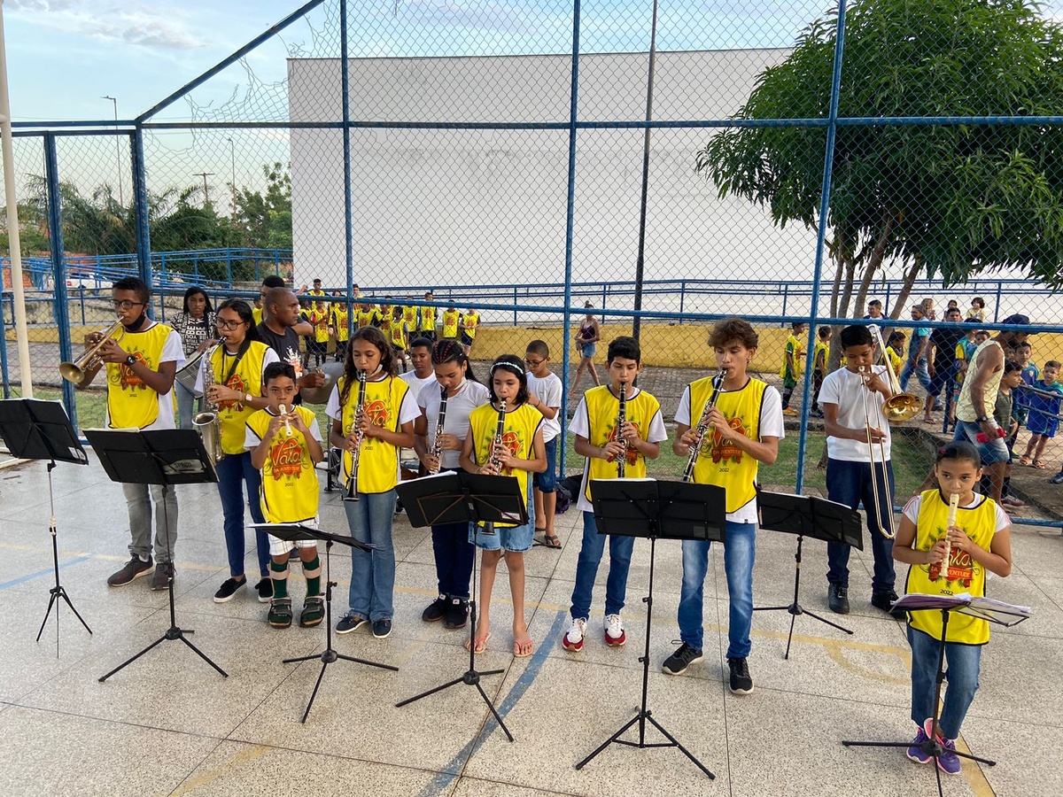 Jovens da zonas Sul e Norte de Teresina participam do Natal da Juventude