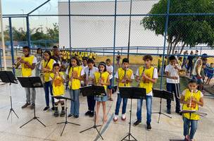 Jovens da zonas Sul e Norte de Teresina participam do Natal da Juventude (Foto: Foto divulgação)